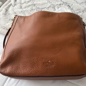 Kate Spade Cognac Leather Shoulder Bag